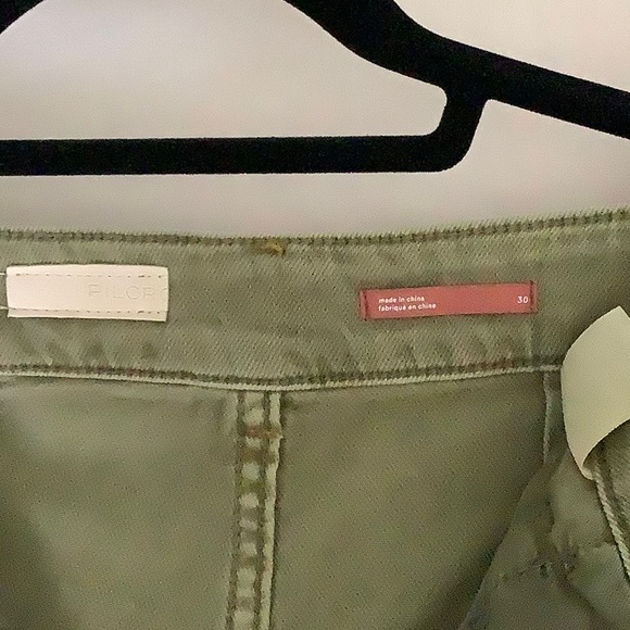 NWT khaki distressed jeans from Anthropology. - Picture 4 of 6